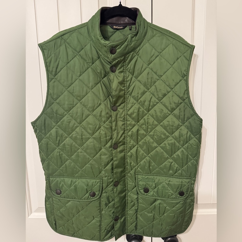 Barbour Lowerdale Quilted Vest - Olive